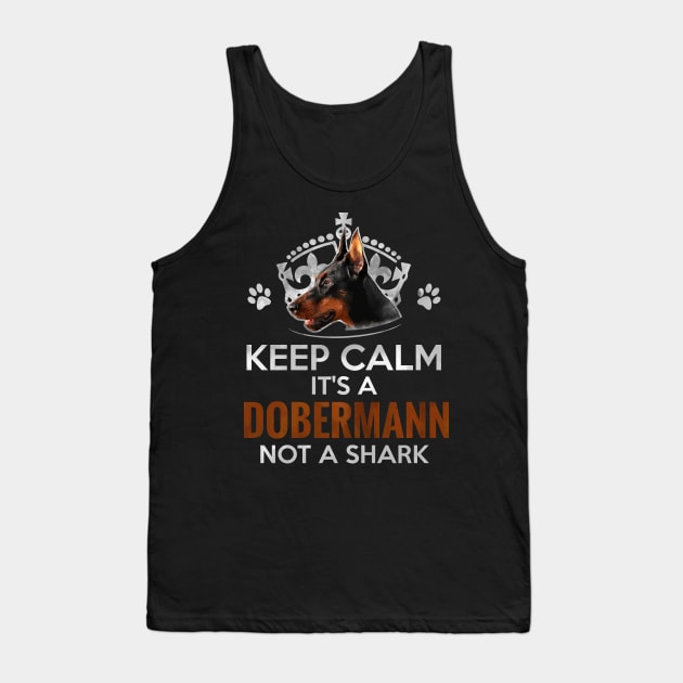 Doberman Pinscher - Dobermann Tank Top by Nartissima